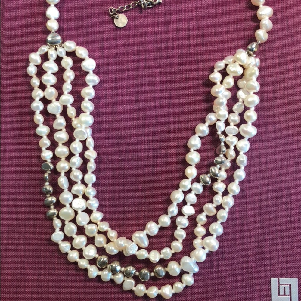 Silpada pearl necklace